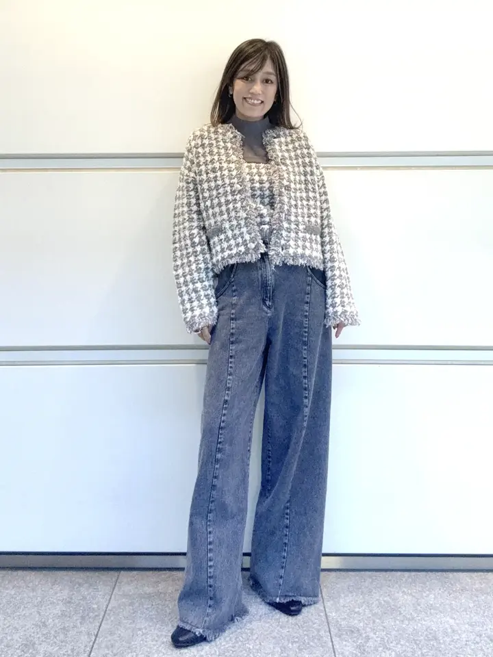 GRACE CONTINENTAL yukimi yonee コーディネート画像