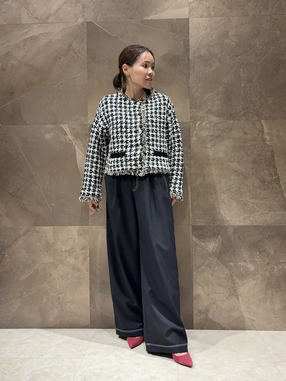 GRACE CONTINENTAL 穐山　香織 コーディネート画像