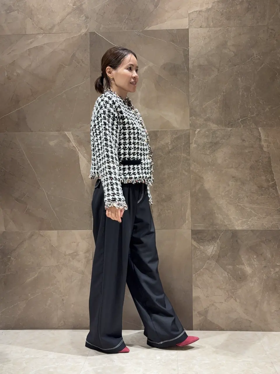 GRACE CONTINENTAL 穐山　香織 コーディネート画像