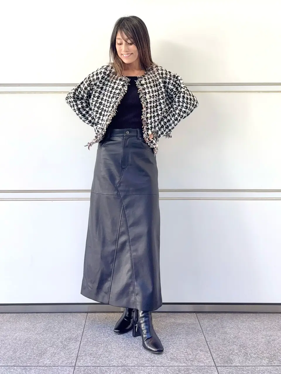 GRACE CONTINENTAL yukimi yonee コーディネート画像