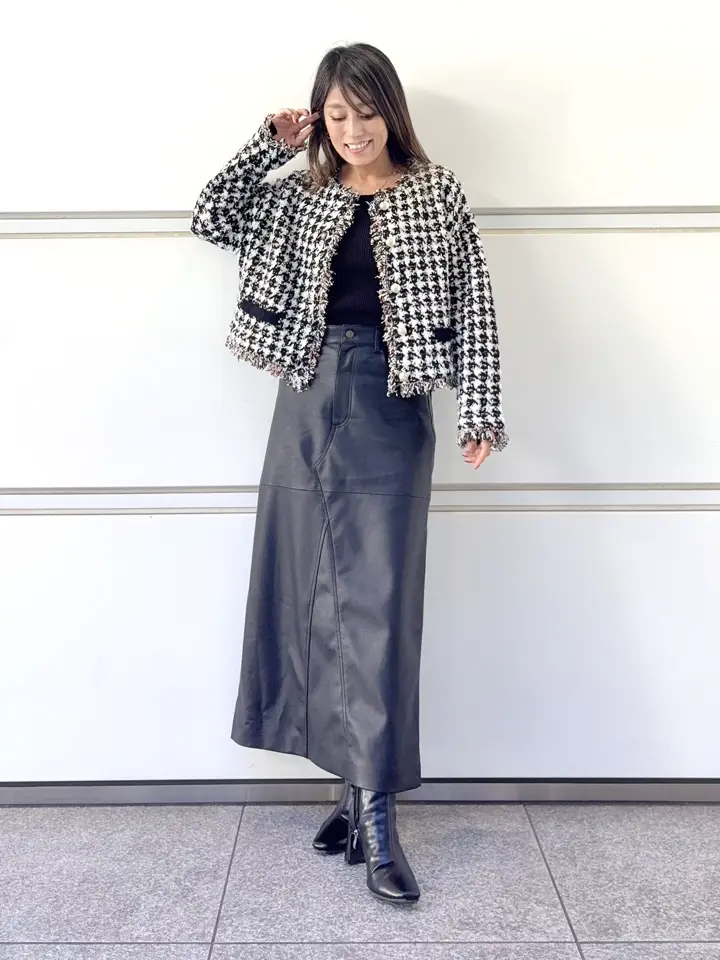 GRACE CONTINENTAL yukimi yonee コーディネート画像