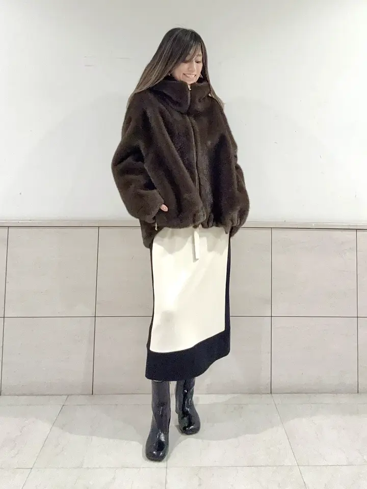 GRACE CONTINENTAL yukimi yonee コーディネート画像