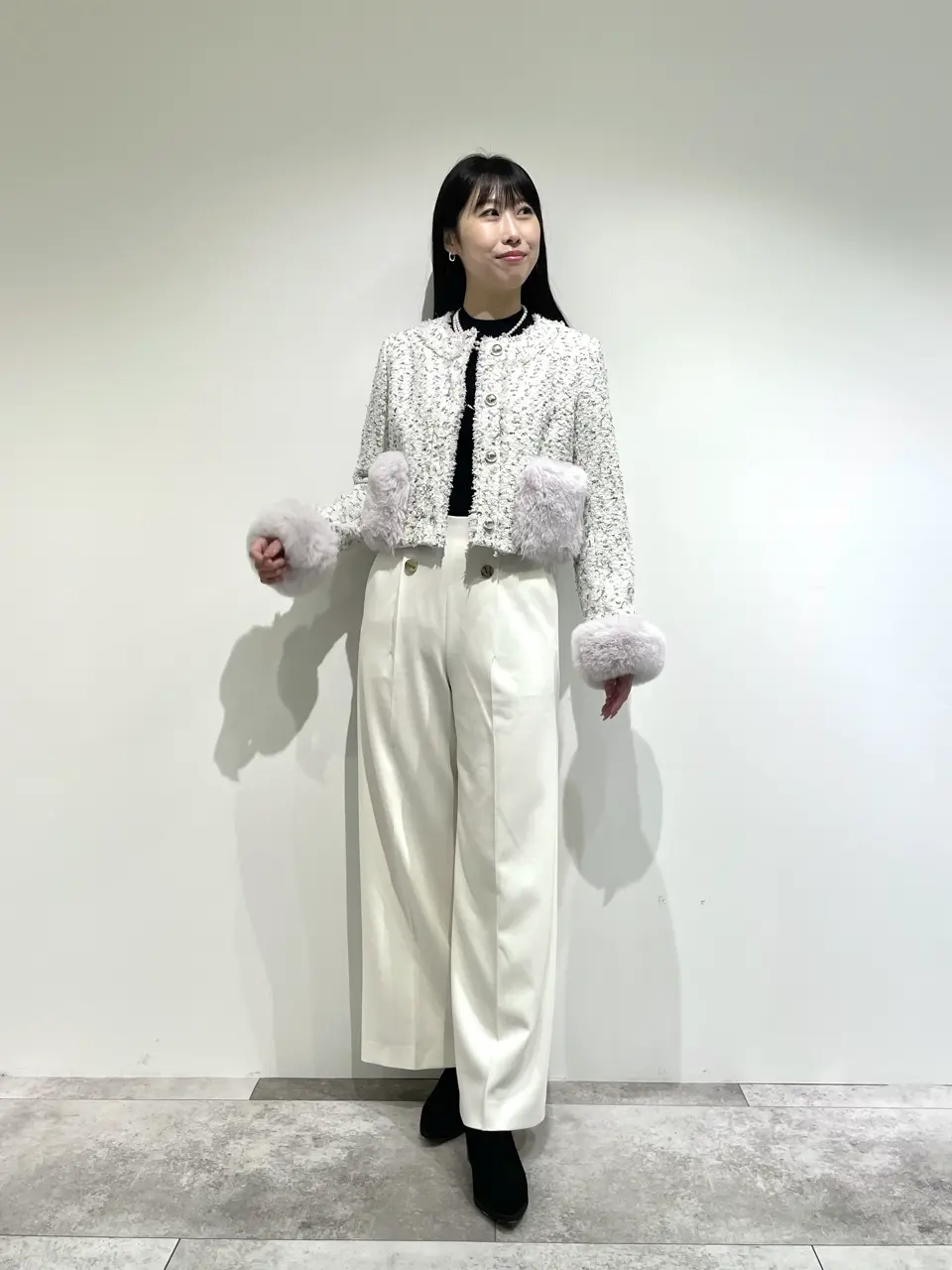 GRACE CONTINENTAL 端場　わかな コーディネート画像