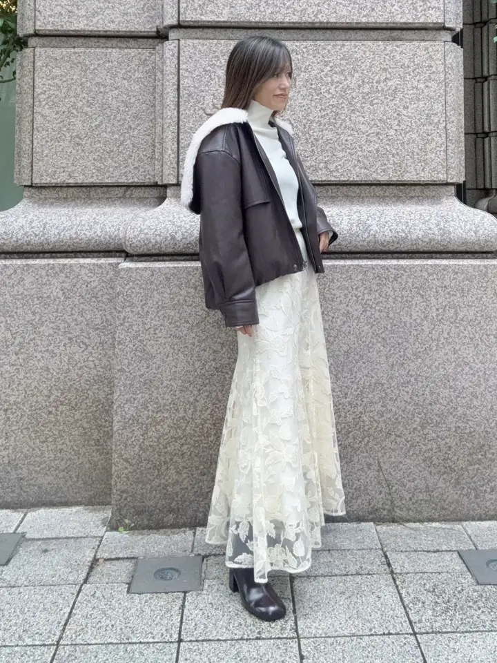 GRACE CONTINENTAL yukimi yonee コーディネート画像