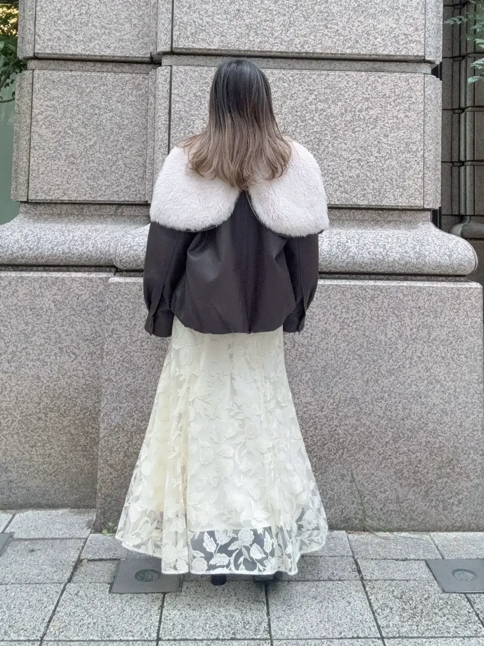 GRACE CONTINENTAL yukimi yonee コーディネート画像