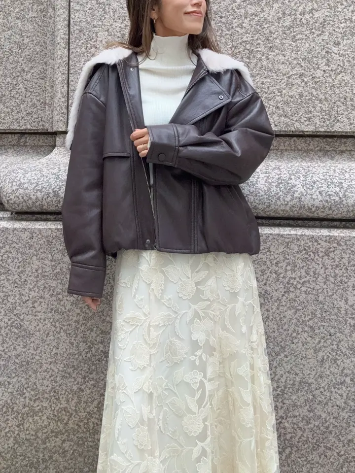 GRACE CONTINENTAL yukimi yonee コーディネート画像