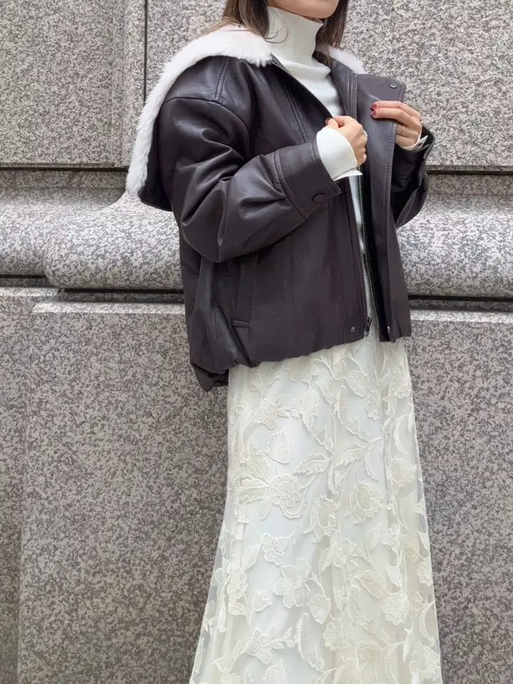 GRACE CONTINENTAL yukimi yonee コーディネート画像