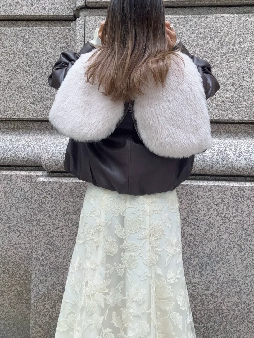 GRACE CONTINENTAL yukimi yonee コーディネート画像