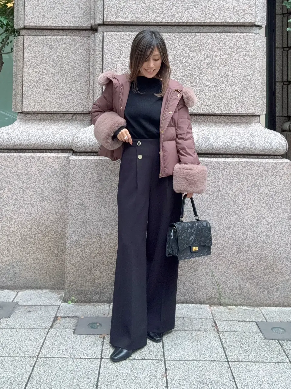 GRACE CONTINENTAL yukimi yonee コーディネート画像