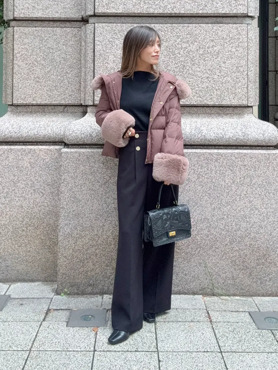 GRACE CONTINENTAL yukimi yonee コーディネート画像