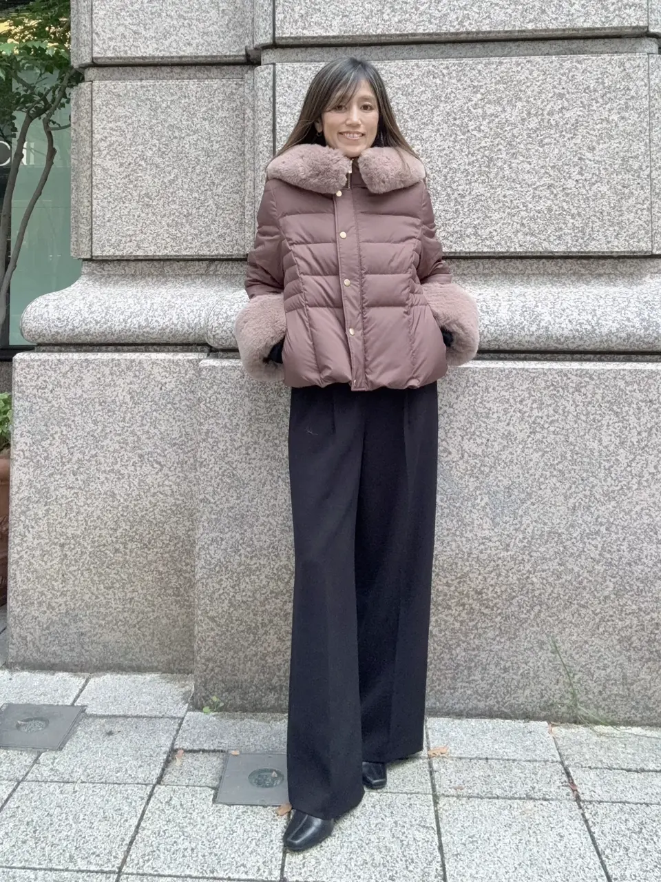 GRACE CONTINENTAL yukimi yonee コーディネート画像