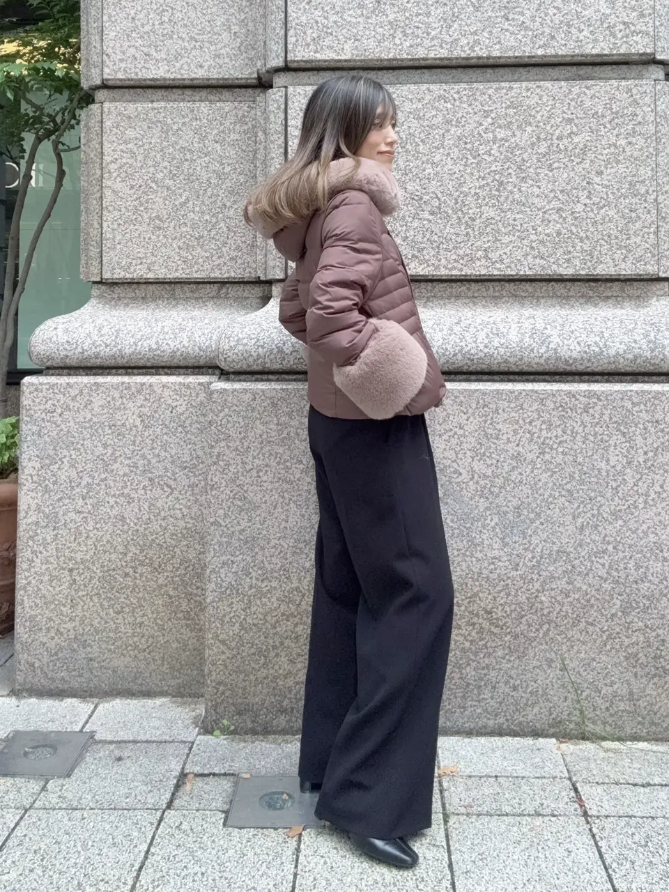 GRACE CONTINENTAL yukimi yonee コーディネート画像