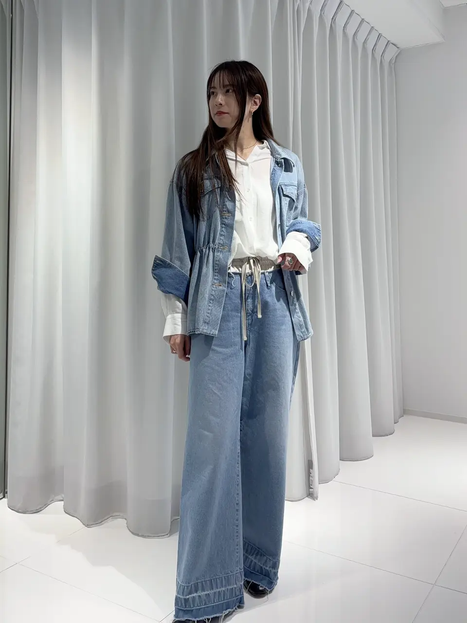 GRACE CONTINENTAL Hikaru Okada コーディネート画像