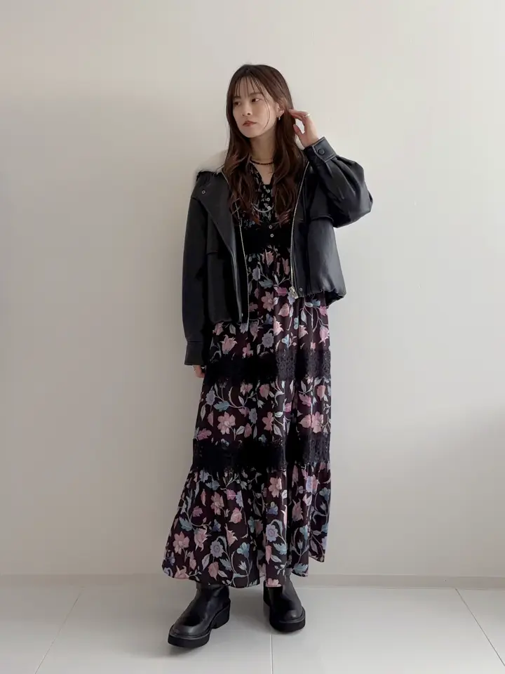 GRACE CONTINENTAL Hikaru Okada コーディネート画像