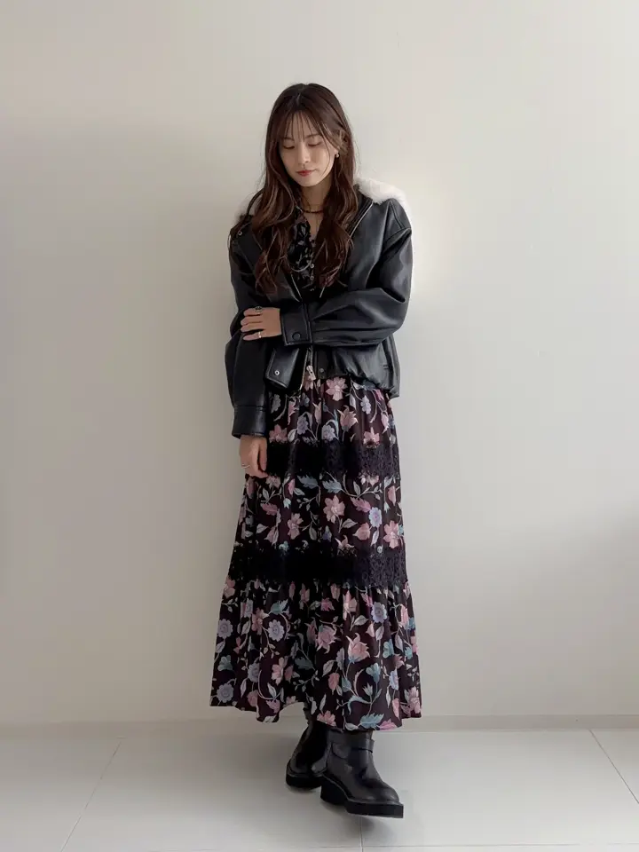 GRACE CONTINENTAL Hikaru Okada コーディネート画像