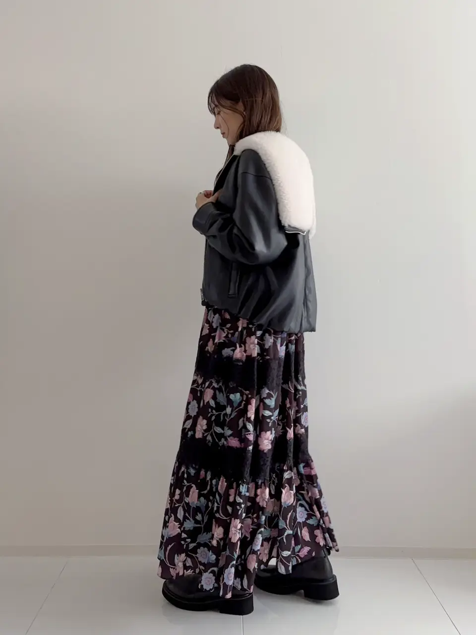 GRACE CONTINENTAL Hikaru Okada コーディネート画像