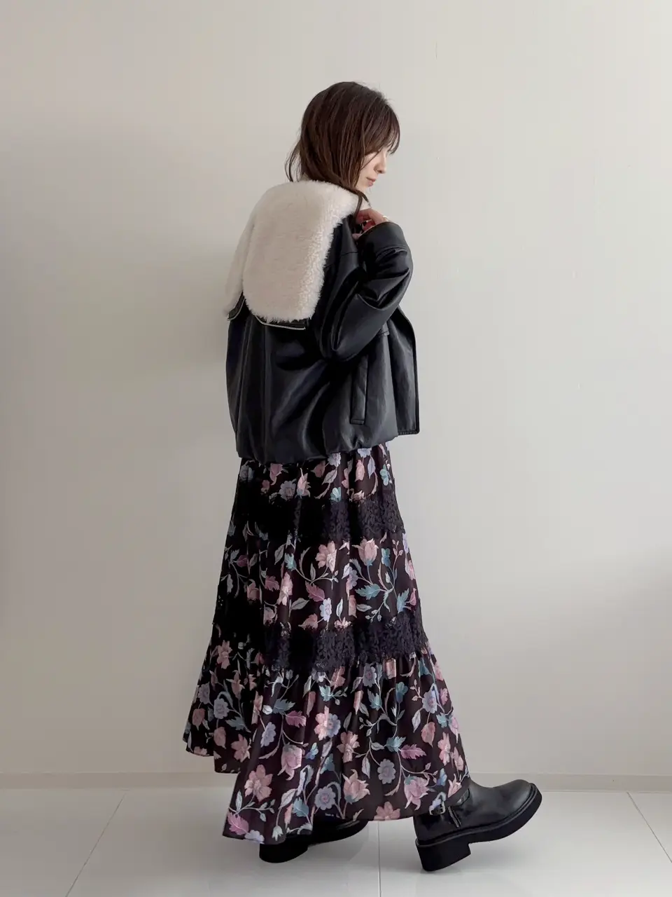 GRACE CONTINENTAL Hikaru Okada コーディネート画像