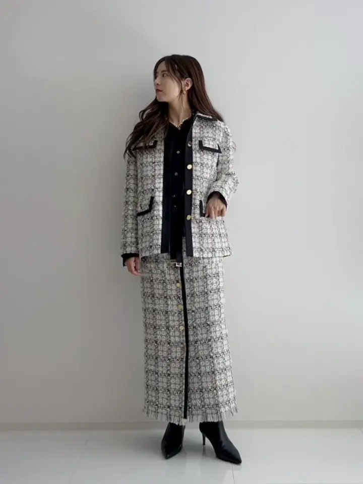 GRACE CONTINENTAL Hikaru Okada コーディネート画像