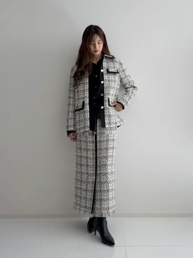 GRACE CONTINENTAL Hikaru Okada コーディネート画像