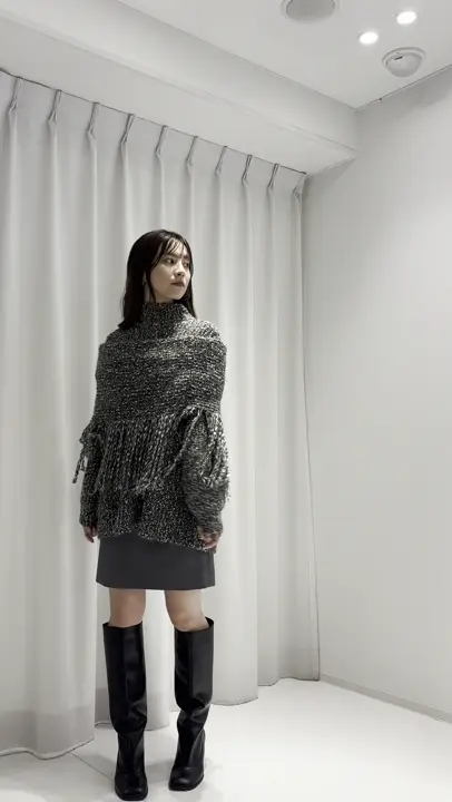 GRACE CONTINENTAL Hikaru Okada コーディネート画像