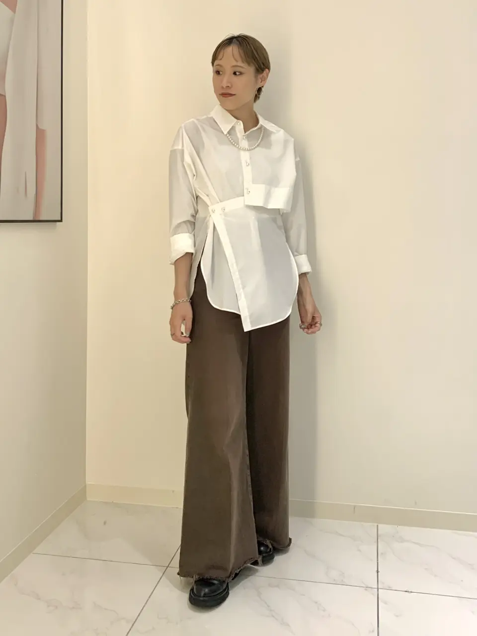 GRACE CONTINENTAL haruka iwasaki コーディネート画像