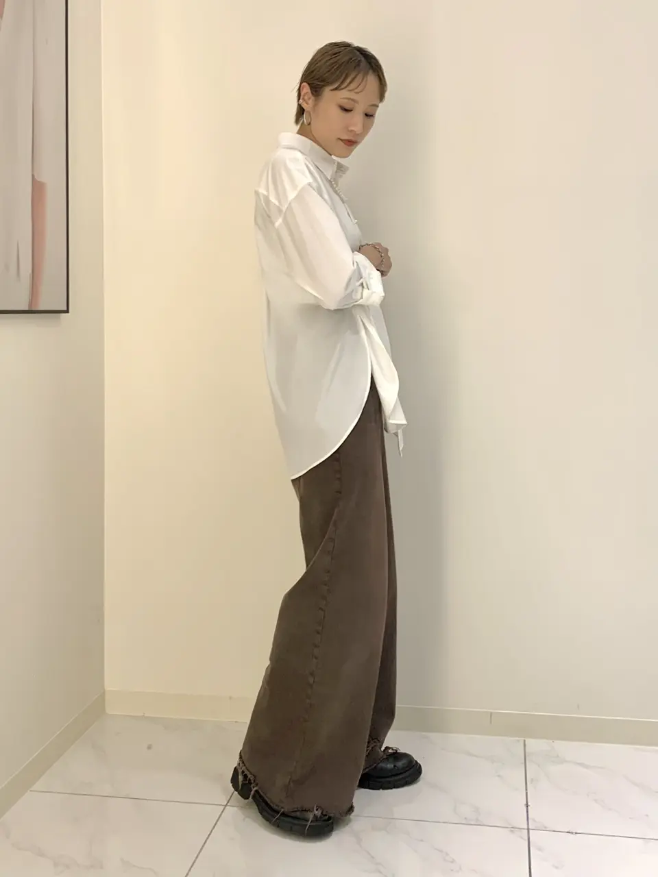 GRACE CONTINENTAL haruka iwasaki コーディネート画像