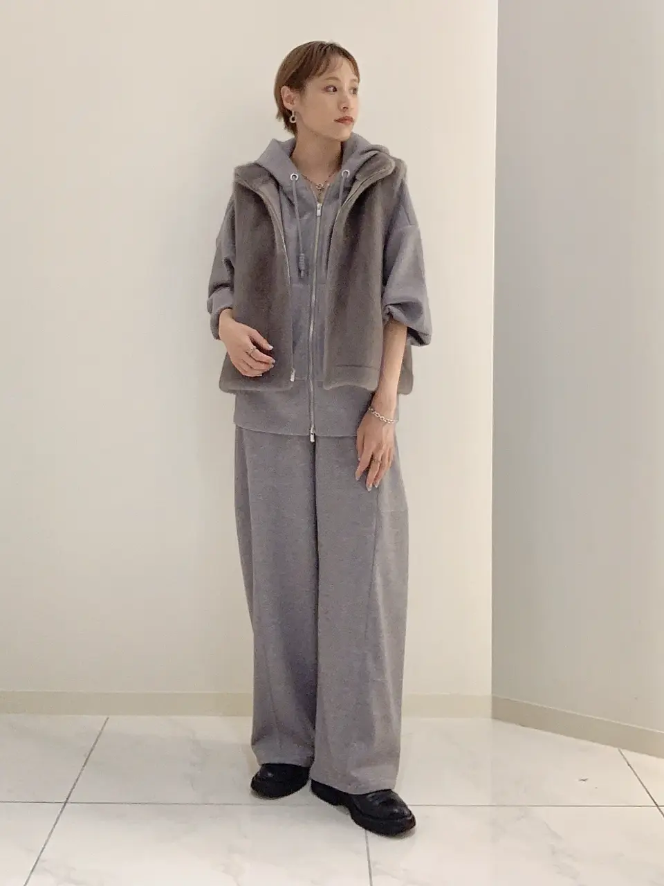 GRACE CONTINENTAL haruka iwasaki コーディネート画像