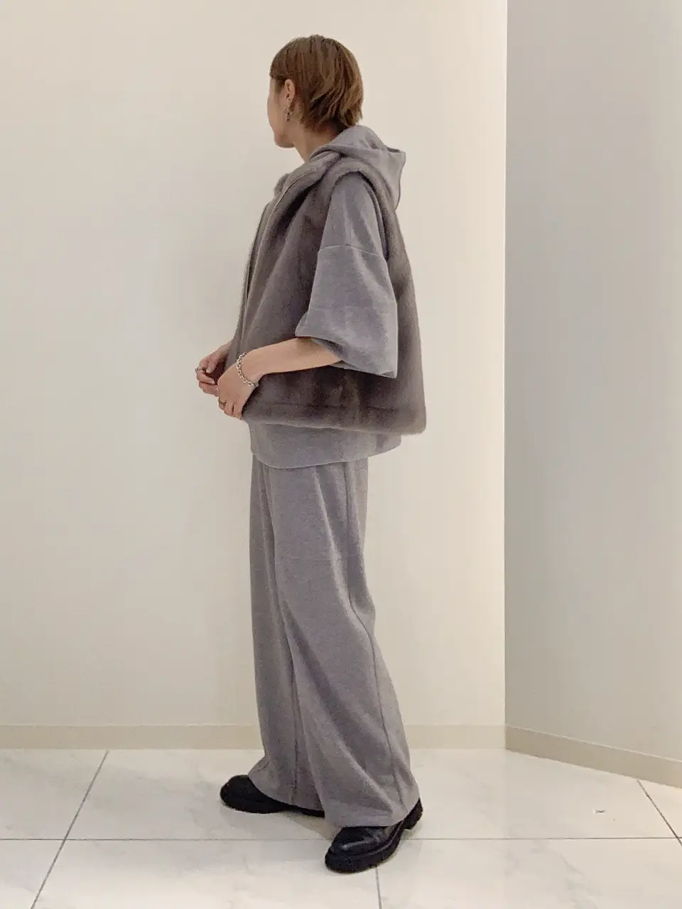 GRACE CONTINENTAL haruka iwasaki コーディネート画像