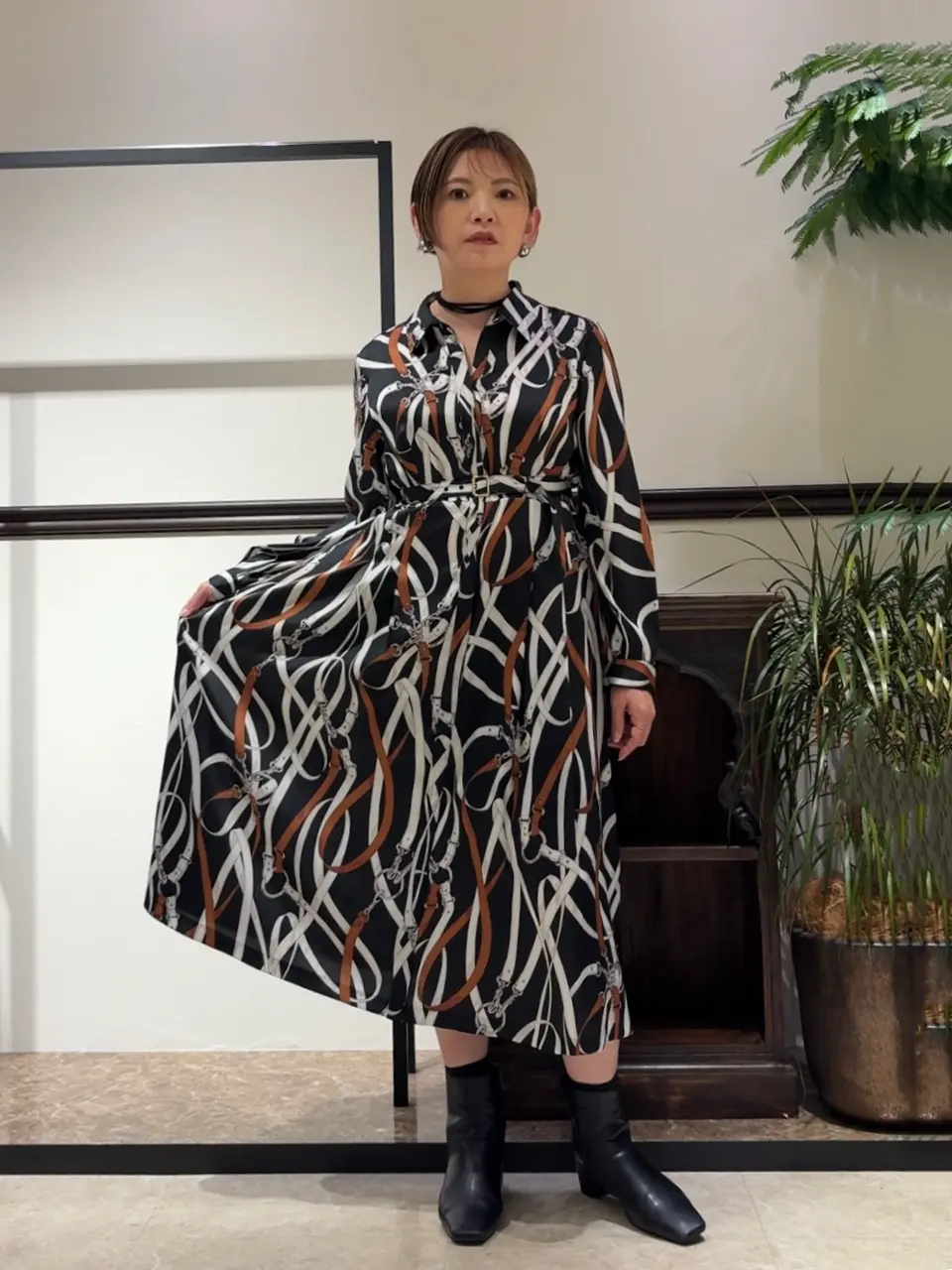 GRACE CONTINENTAL N.YURI コーディネート画像