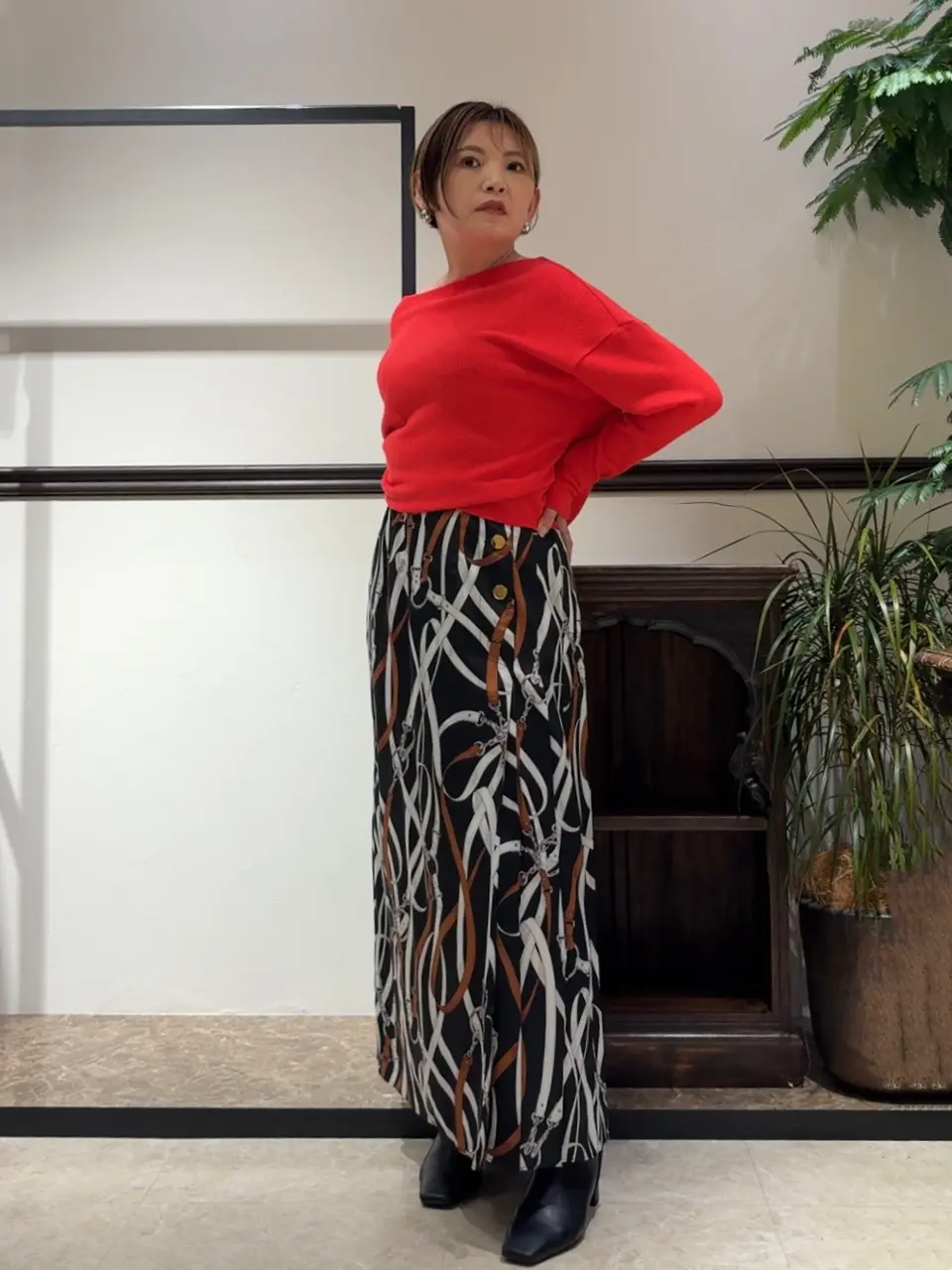 GRACE CONTINENTAL N.YURI コーディネート画像