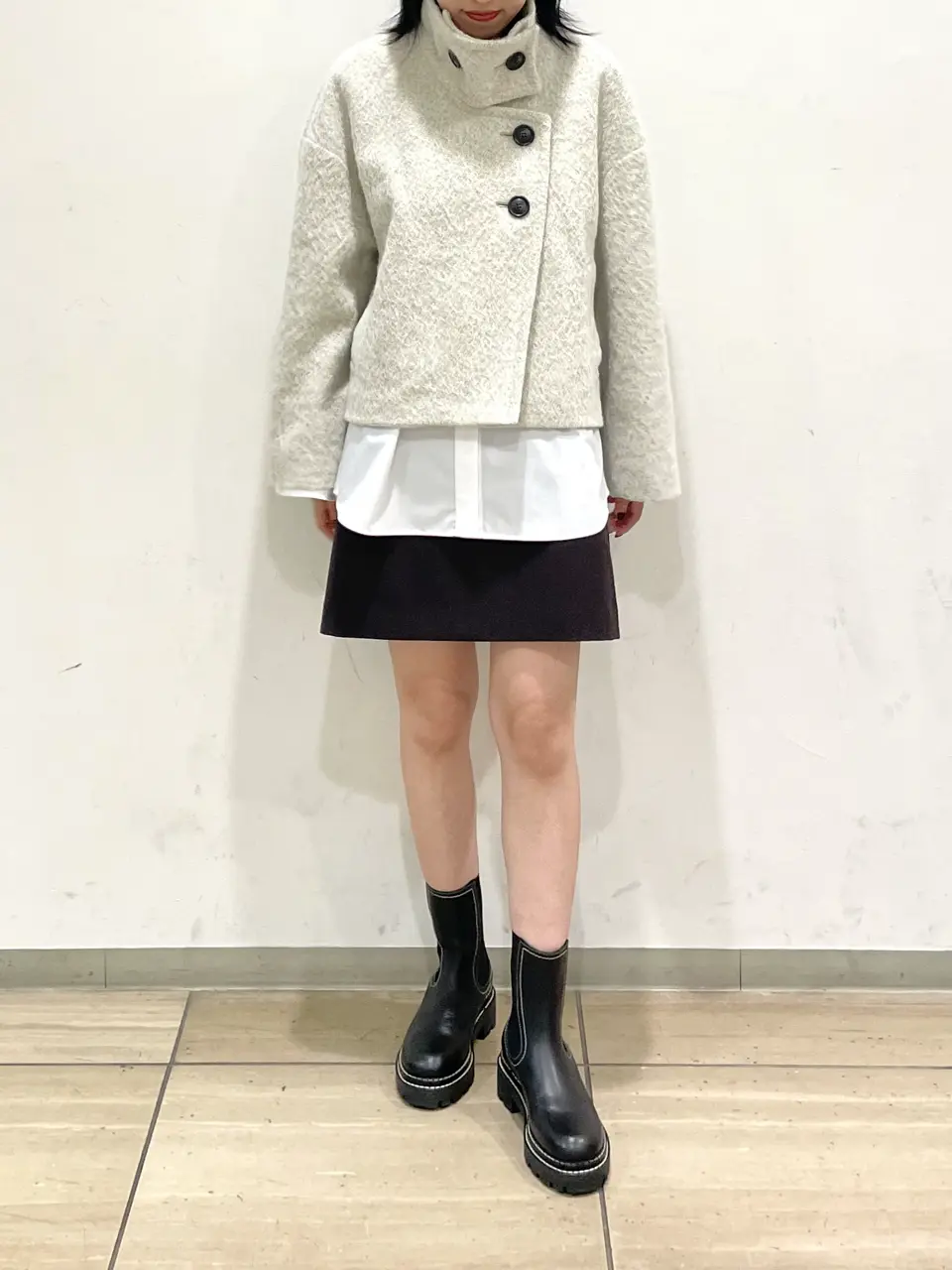 GRACE CONTINENTAL yoshi コーディネート画像