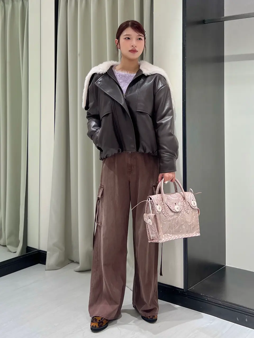 GRACE CONTINENTAL NORIA コーディネート画像