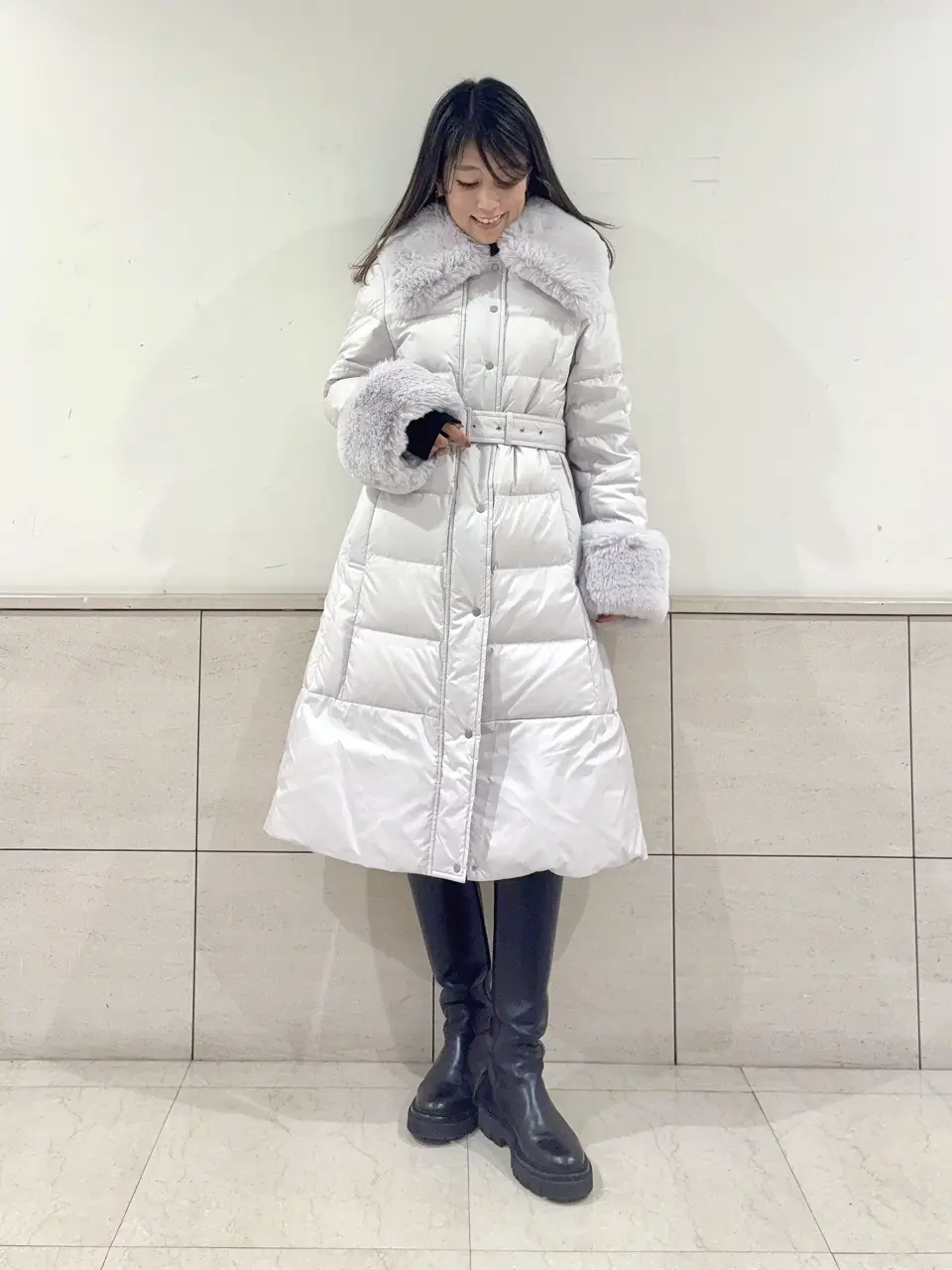 GRACE CONTINENTAL yukimi yonee コーディネート画像