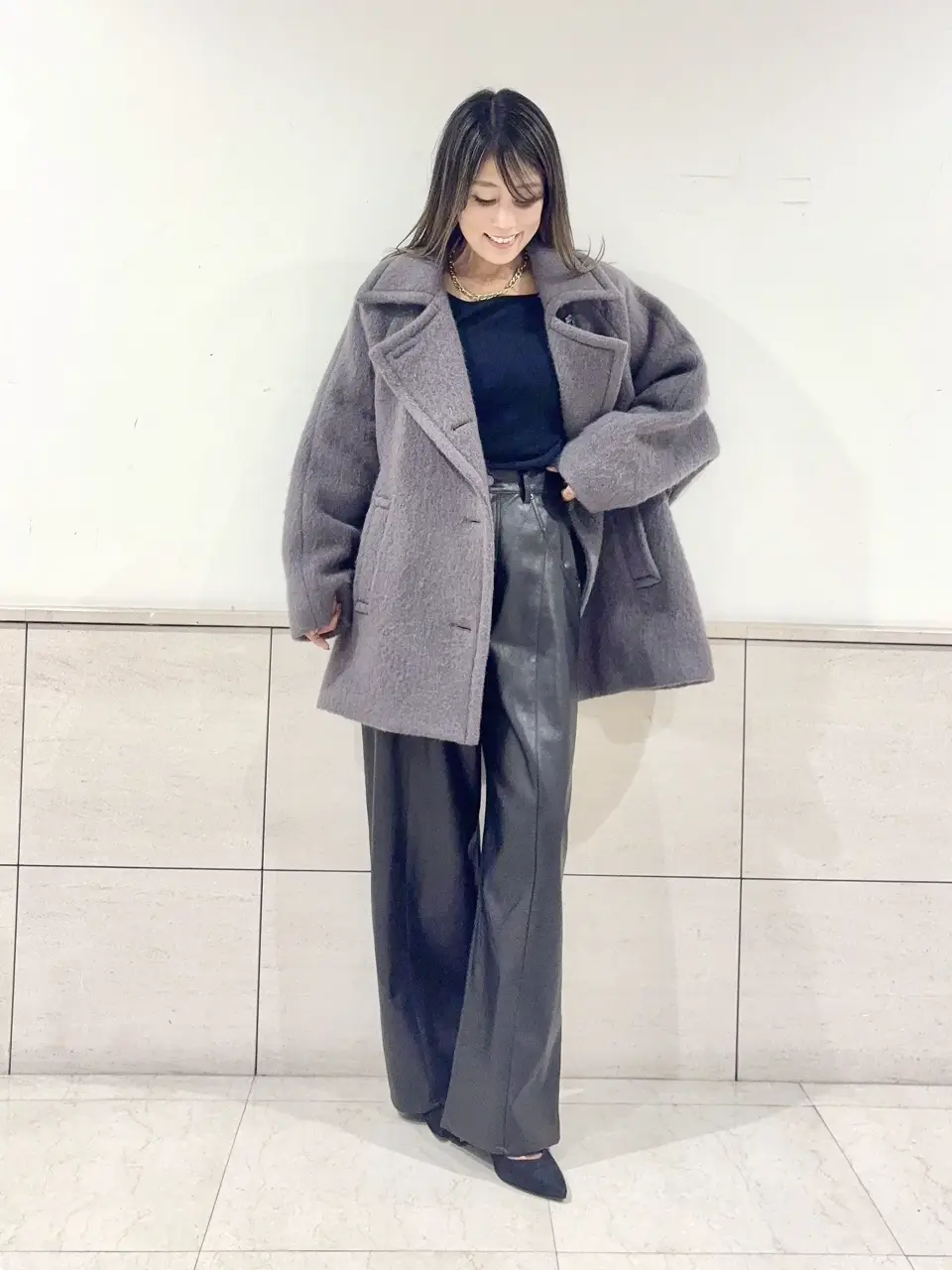 GRACE CONTINENTAL yukimi yonee コーディネート画像