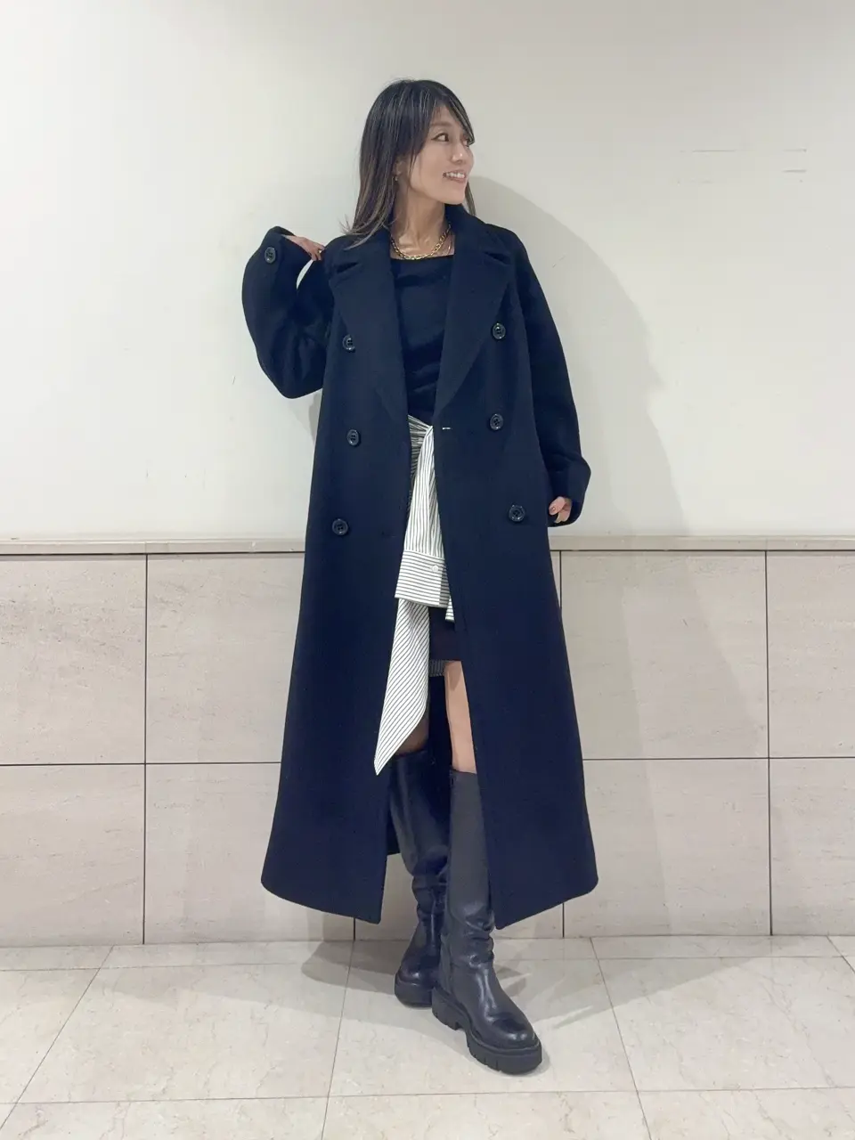 GRACE CONTINENTAL yukimi yonee コーディネート画像