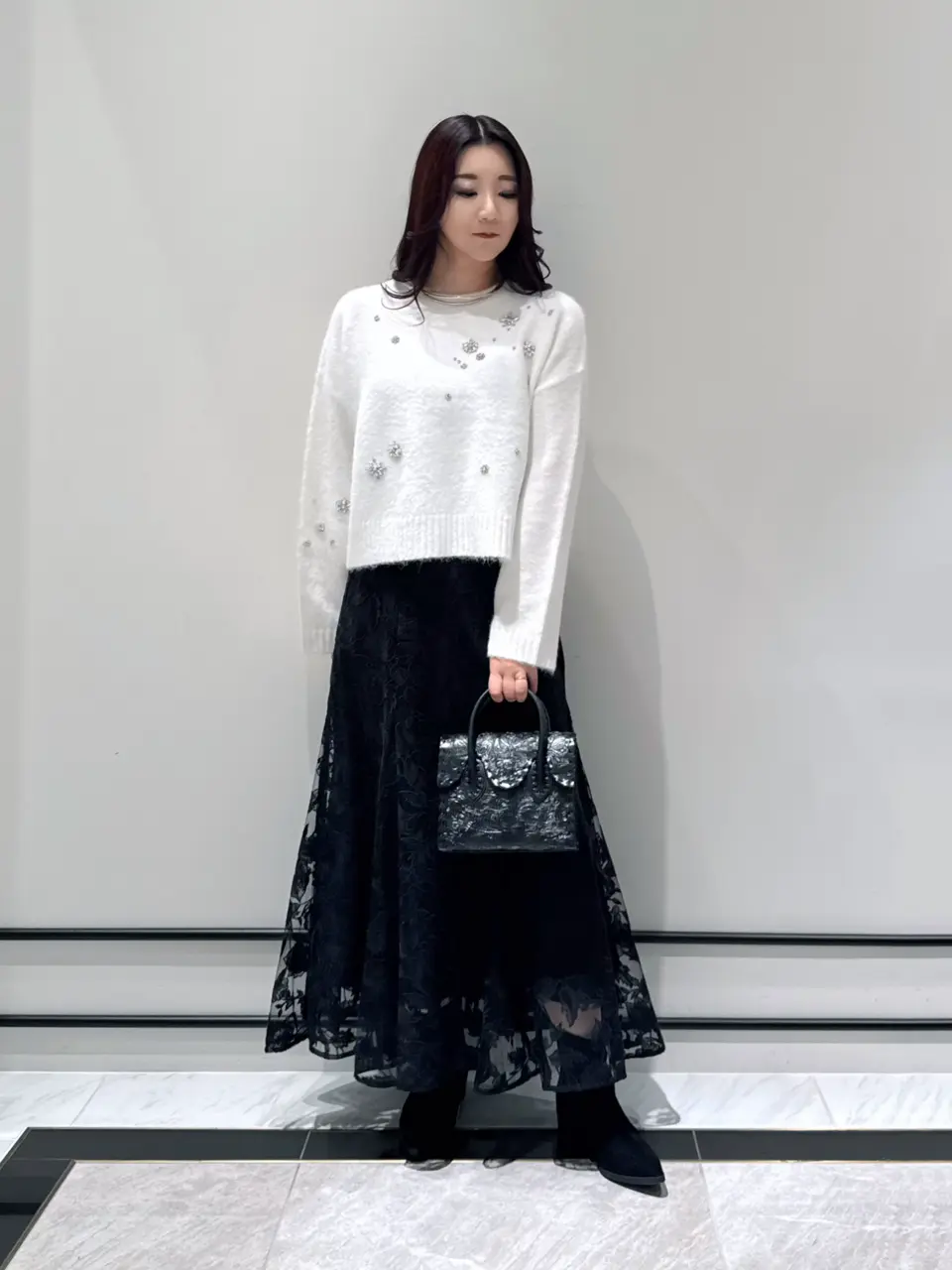 GRACE CONTINENTAL MOMOKO コーディネート画像