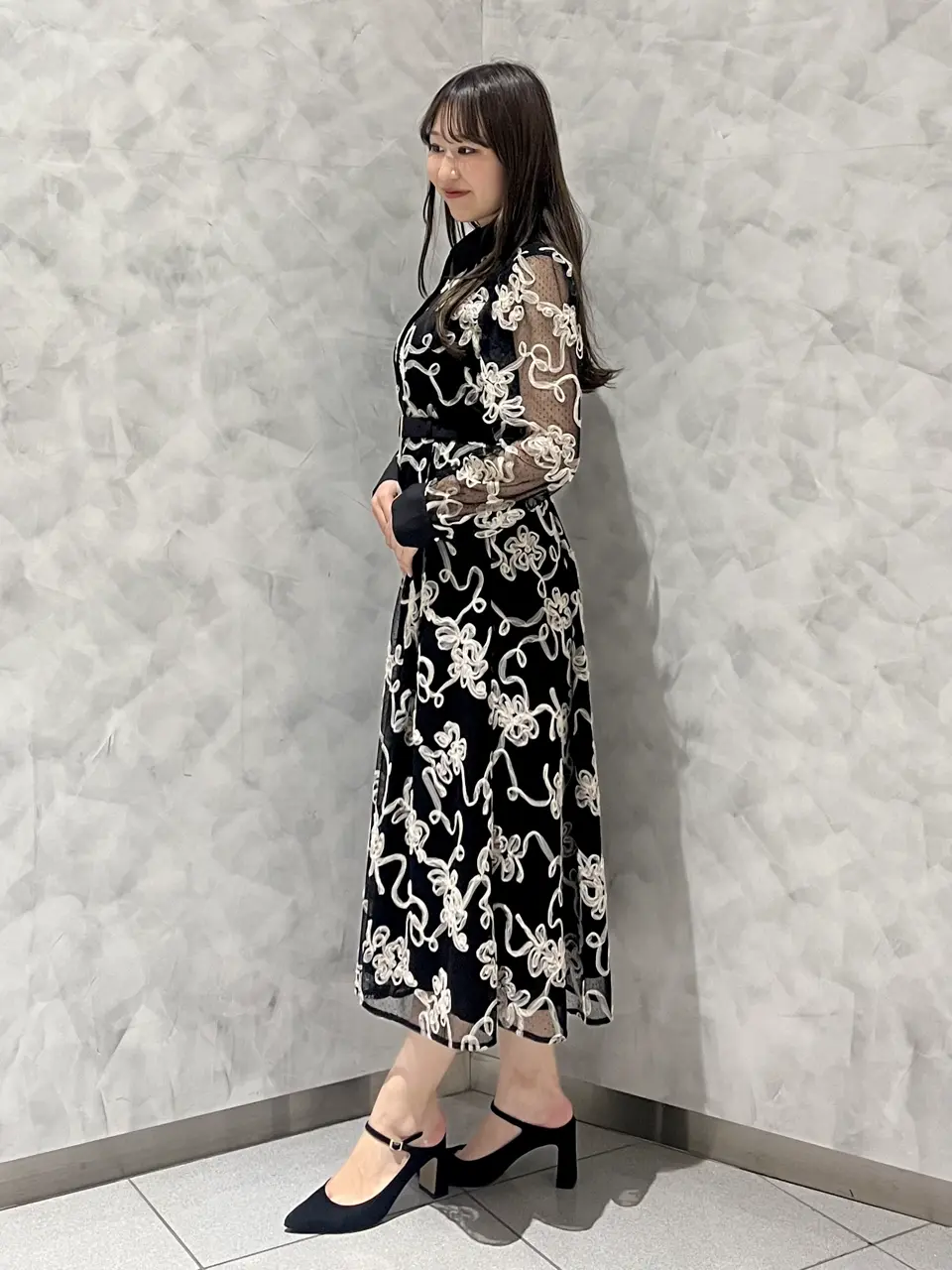 GRACE CONTINENTAL 根本　紗良 コーディネート画像