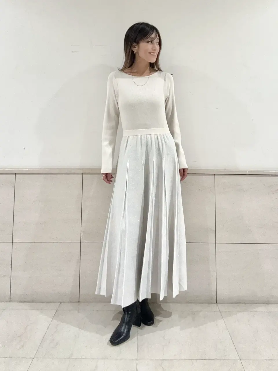 GRACE CONTINENTAL yukimi yonee コーディネート画像