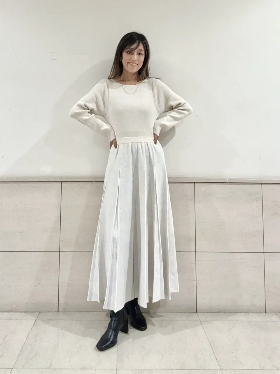 GRACE CONTINENTAL yukimi yonee コーディネート画像