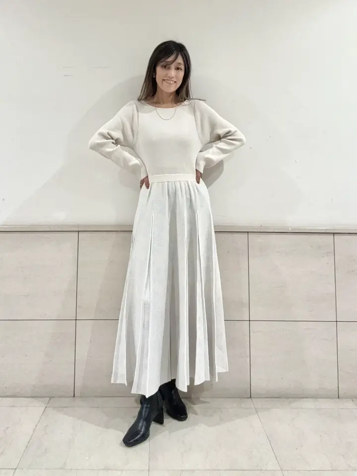 GRACE CONTINENTAL yukimi yonee コーディネート画像