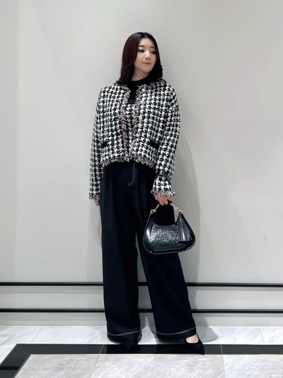 GRACE CONTINENTAL MOMOKO コーディネート画像