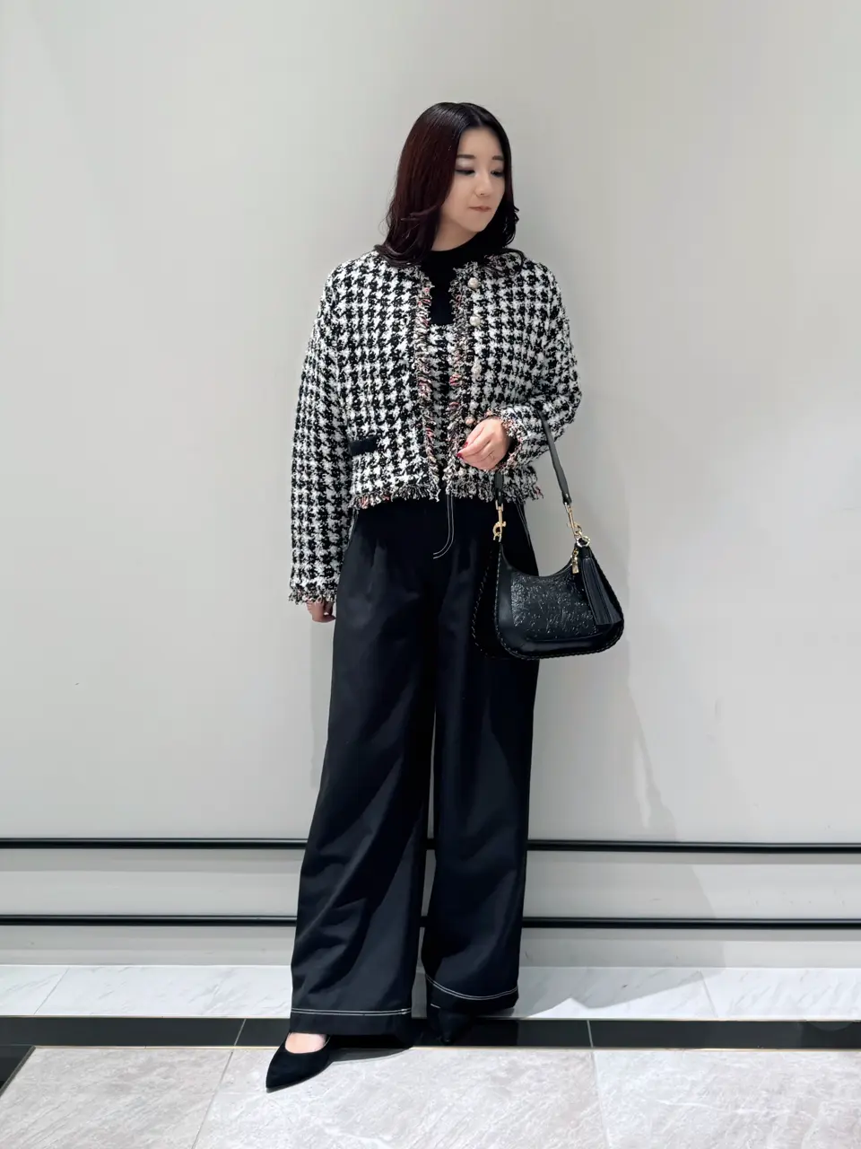 GRACE CONTINENTAL MOMOKO コーディネート画像