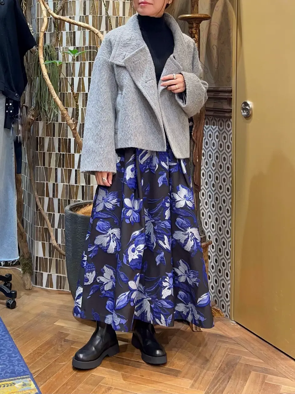 GRACE CONTINENTAL 古川温子 コーディネート画像