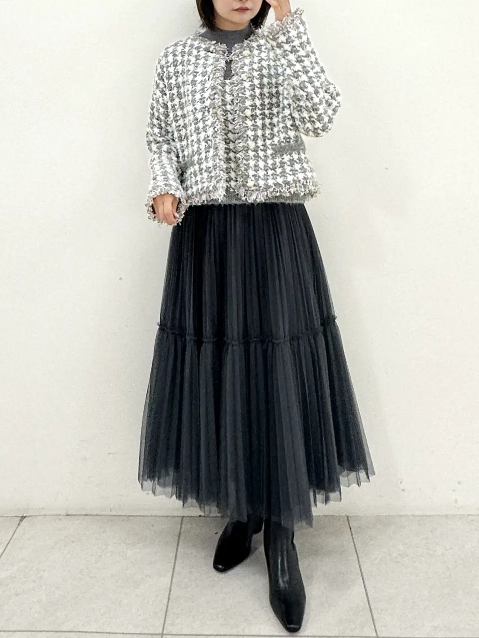 GRACE CONTINENTAL MORITA AI コーディネート画像