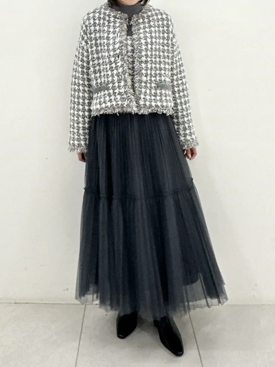 GRACE CONTINENTAL MORITA AI コーディネート画像