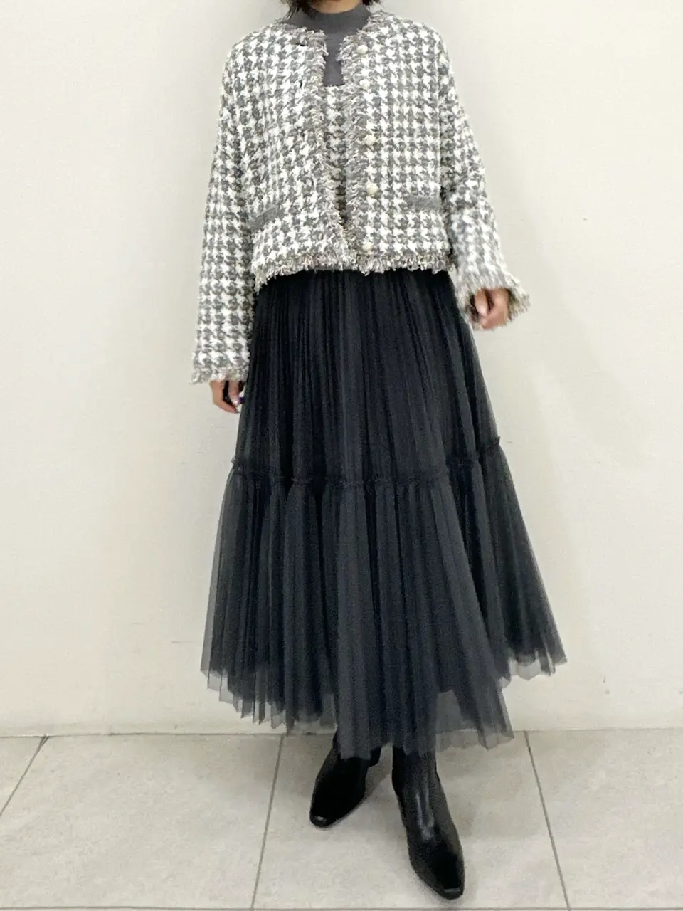 GRACE CONTINENTAL MORITA AI コーディネート画像