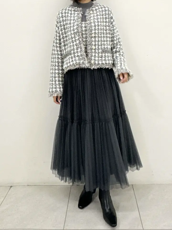 GRACE CONTINENTAL MORITA AI コーディネート画像