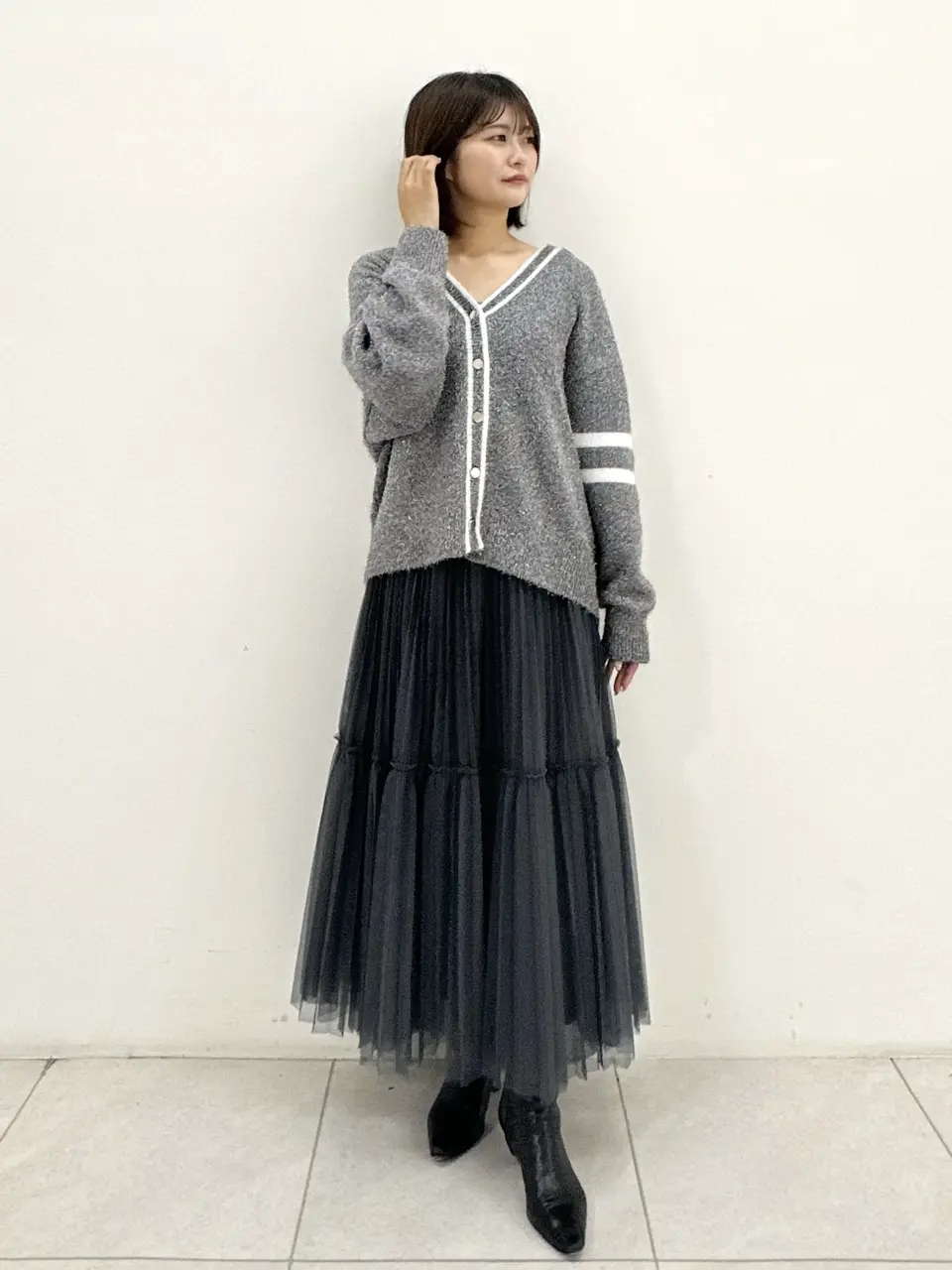 GRACE CONTINENTAL MORITA AI コーディネート画像