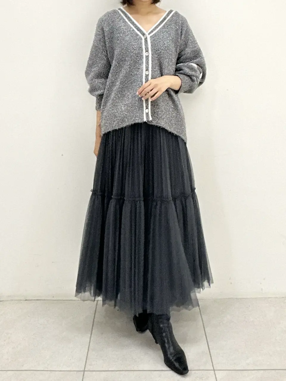 GRACE CONTINENTAL MORITA AI コーディネート画像