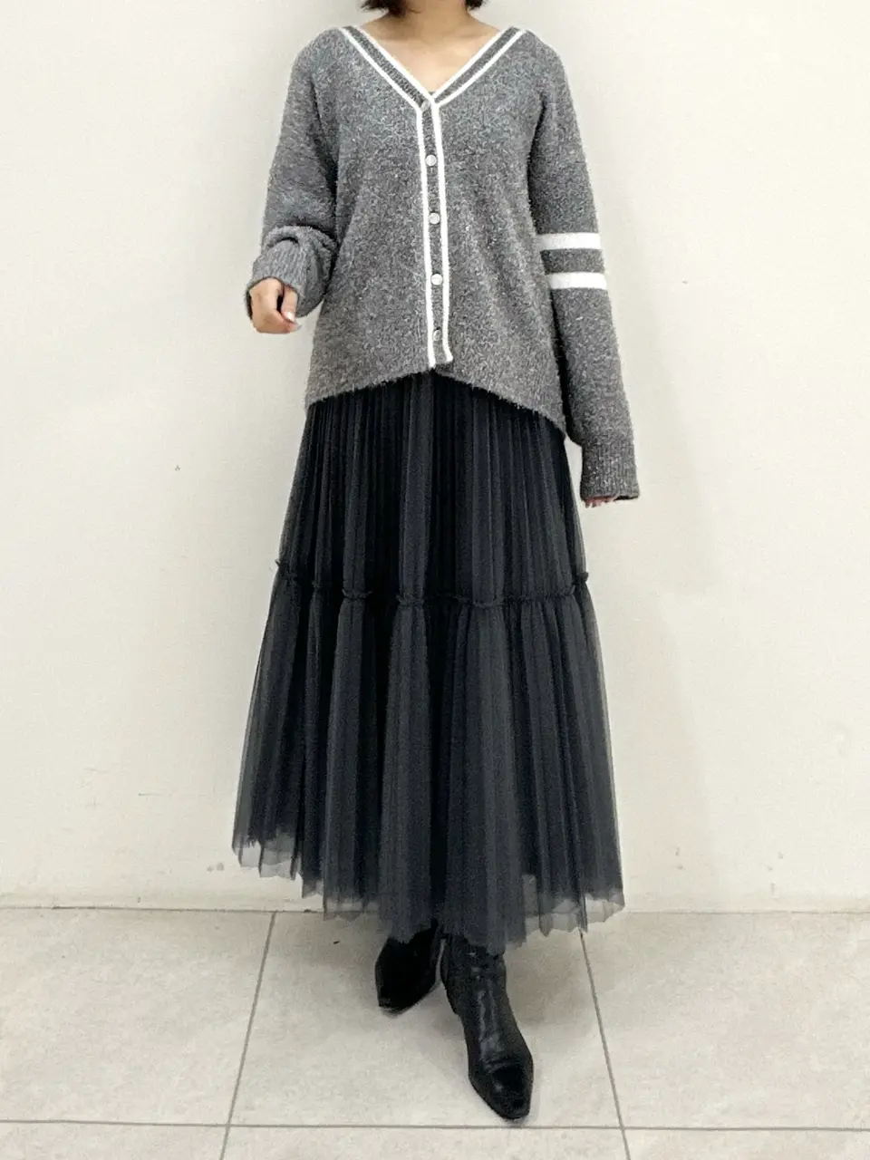 GRACE CONTINENTAL MORITA AI コーディネート画像